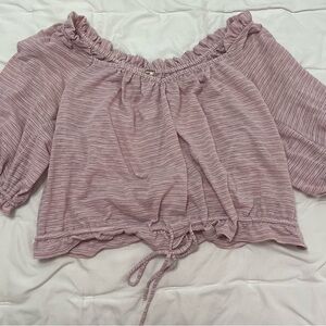 Free People Pink Blouse